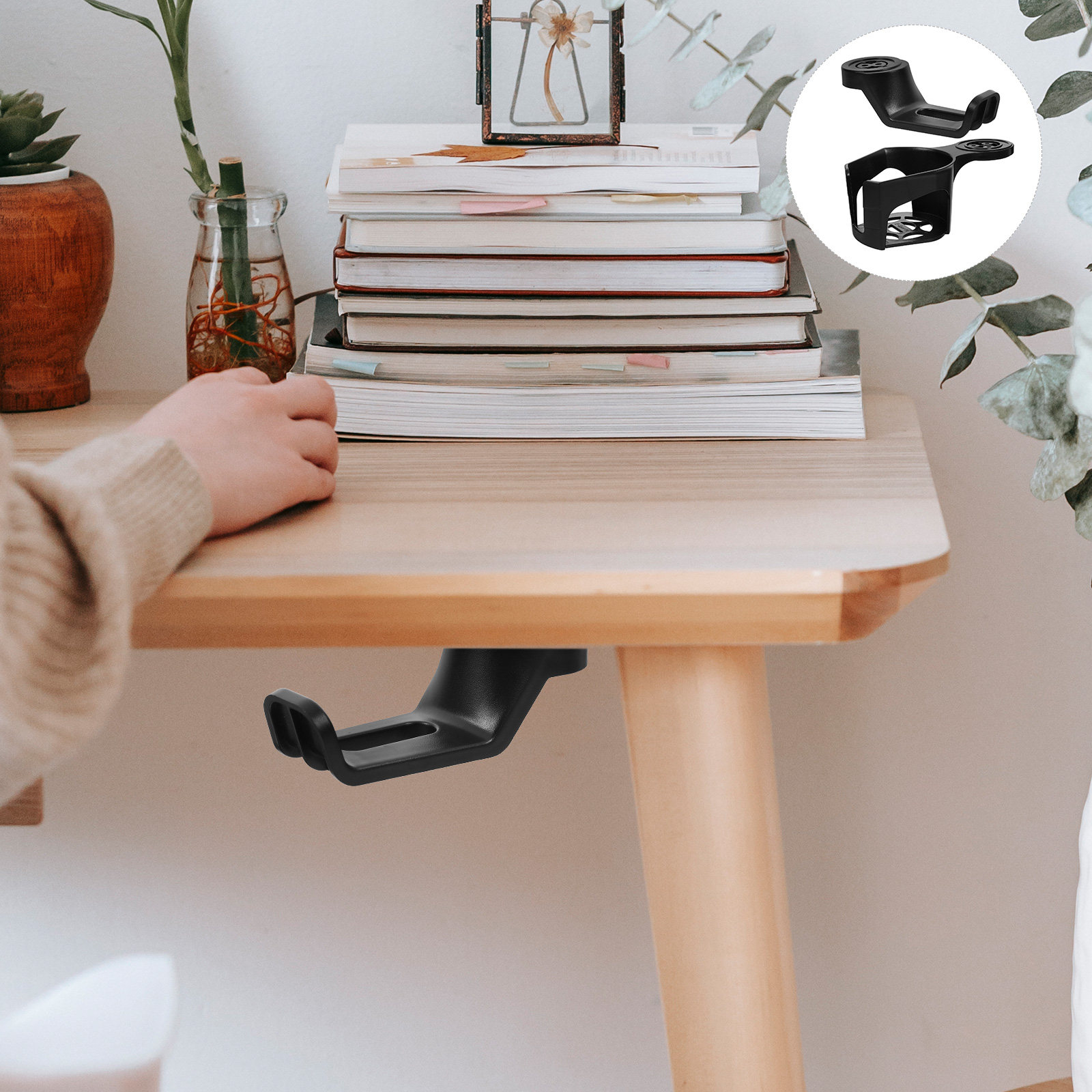 Desk Setup Headphones - Suporte Giratório 360 Graus para Fone