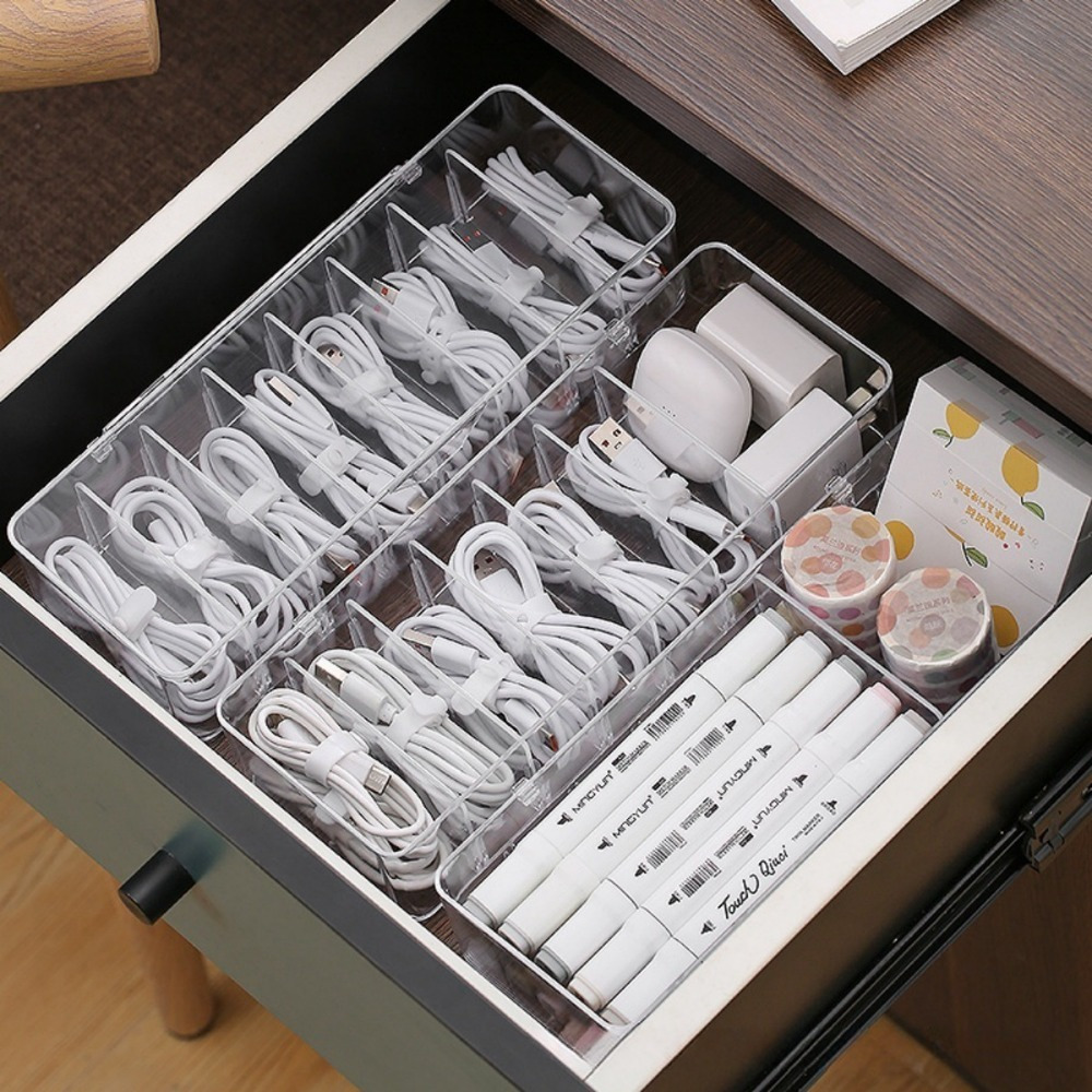Desk Drawer Unit - Organizador de Cabos Multifuncional, Caixa de