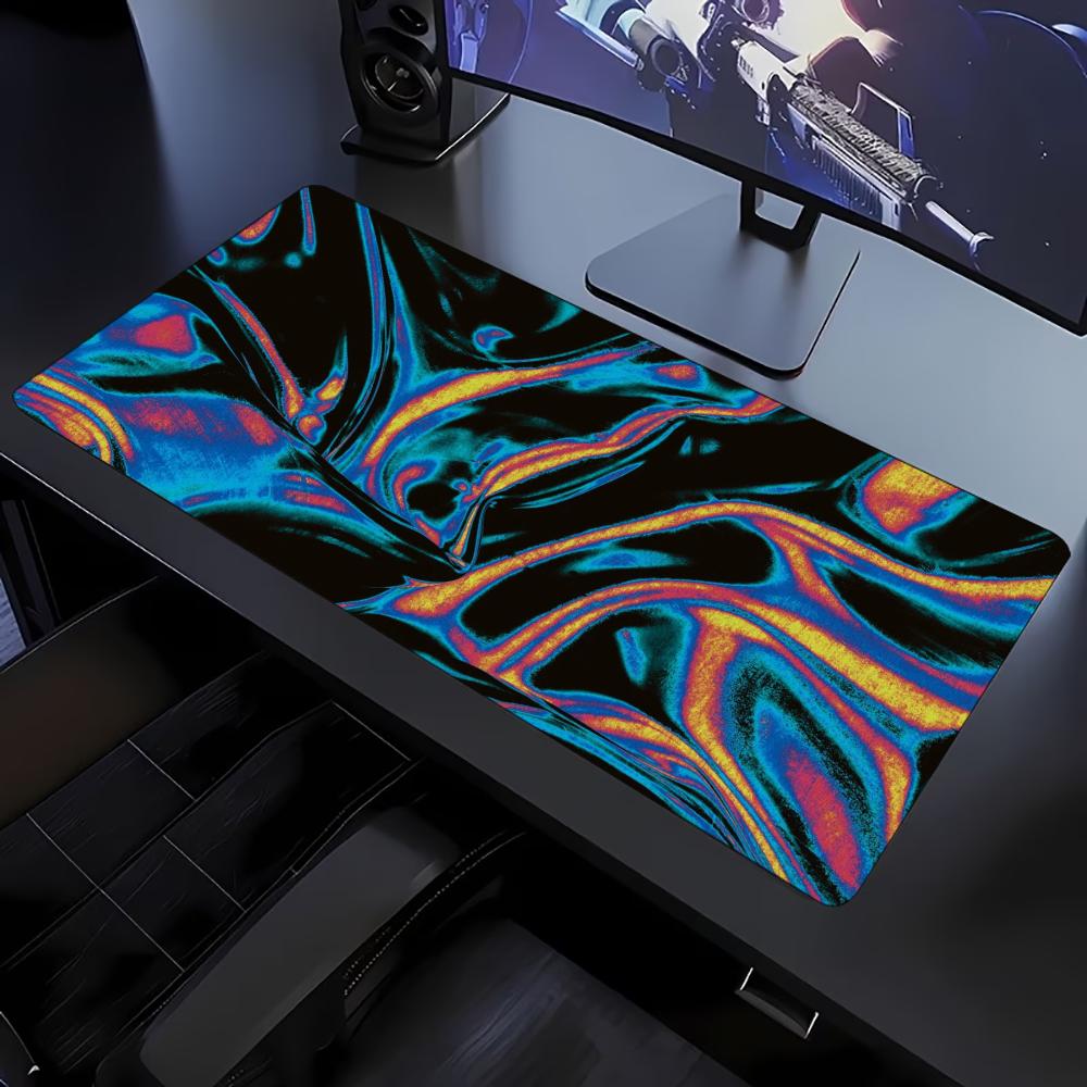 Desk Setup Workspace - Mouse Pad Grande com Padrão de
