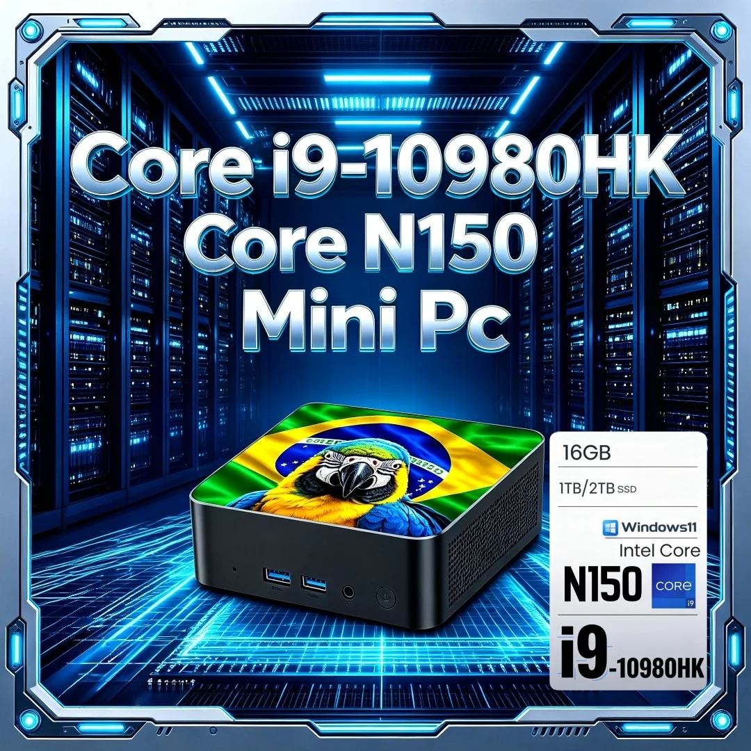 Desk Setup Gaming Pc - Mini PC Portátil de Alto Desempenho