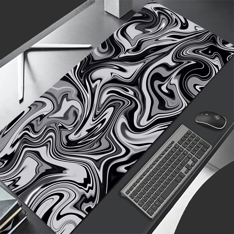 Desk Setup Ideas - Mapa topográfico sem costura mousepad personalizado