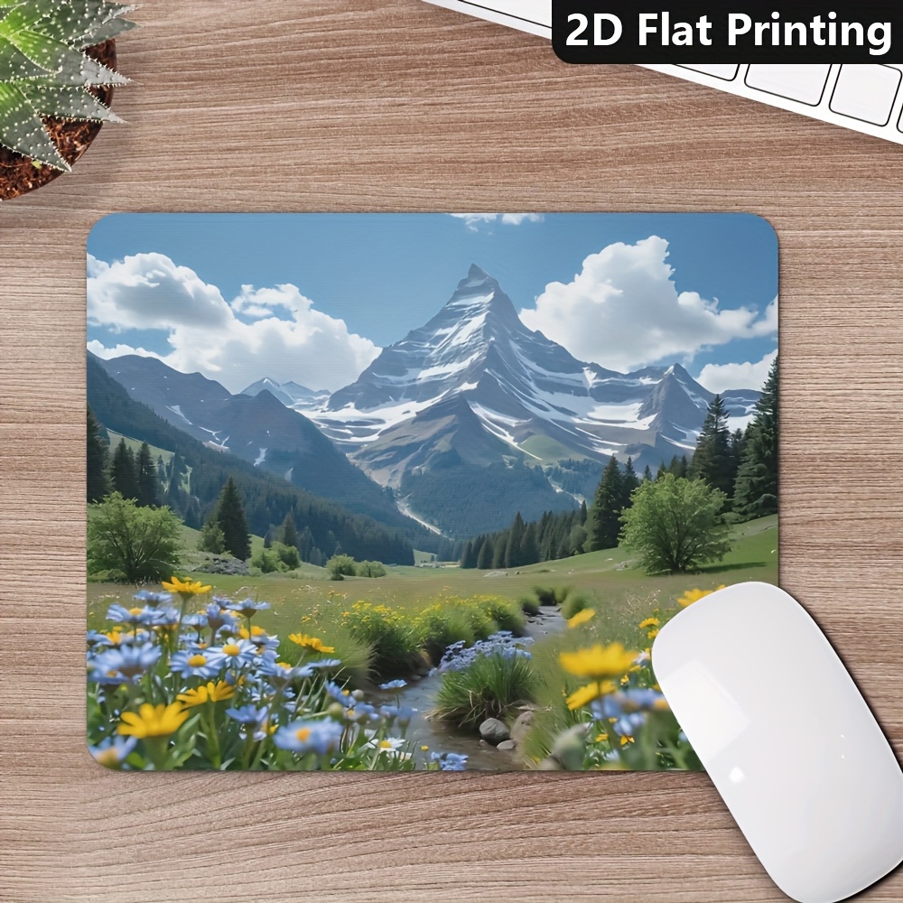 Desk Setup Gaming Pc - Mouse Pad Antiderrapante para Escritório de