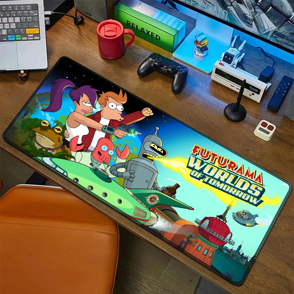 Desk Setup Ideas - Futurama anime b-bender mouse pad tapete
