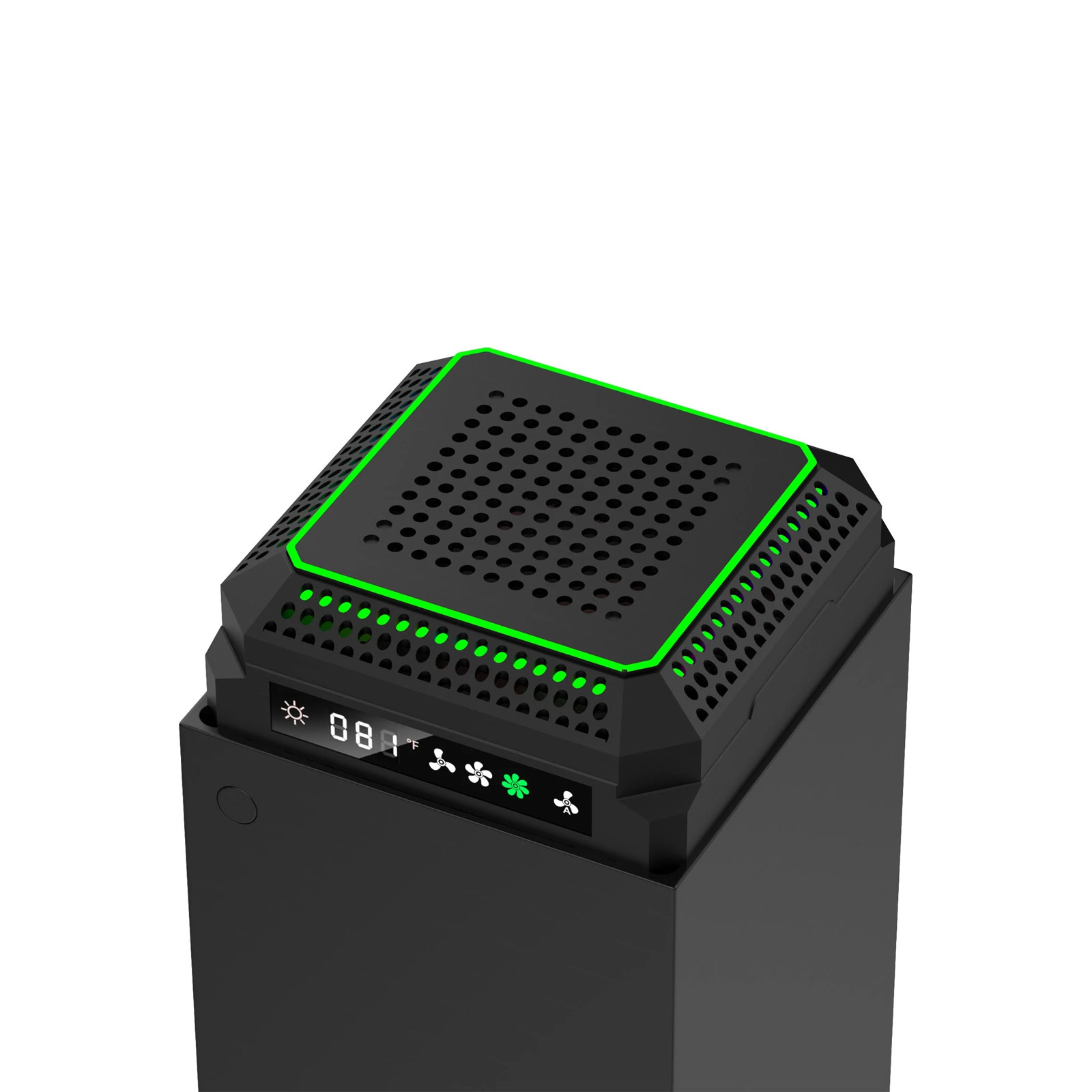Desk Setup Xbox - Ventilador de Resfriamento RGB LED com