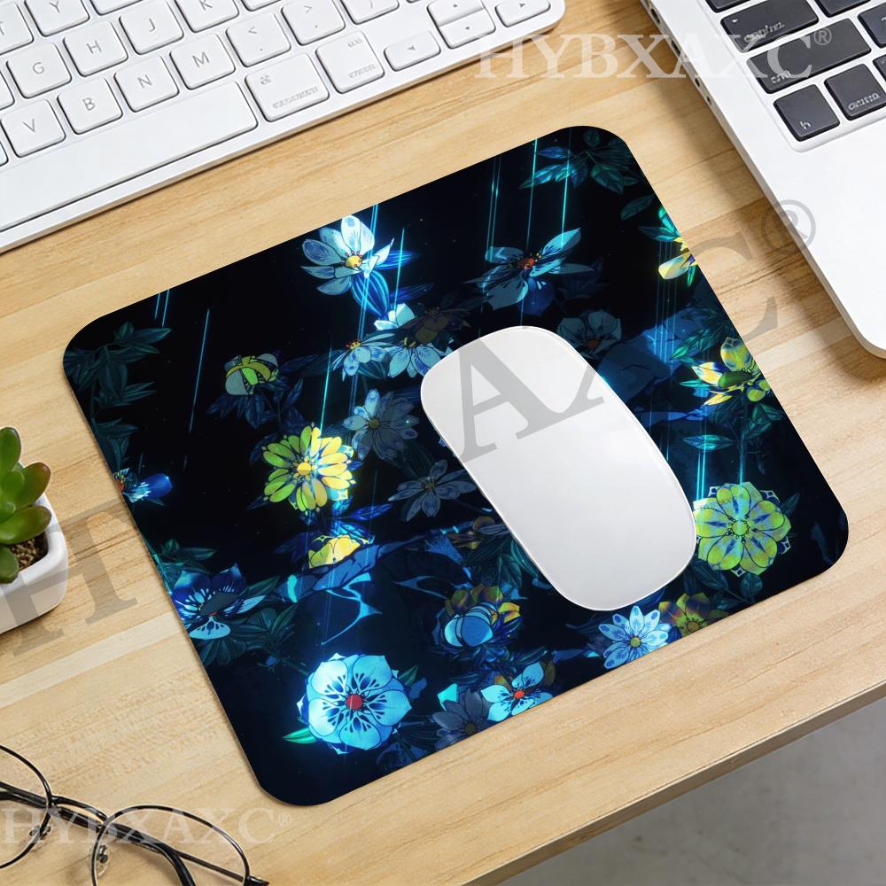 Desk Setup Background - Mouse Pad HYBXAXC com Fundo Floral