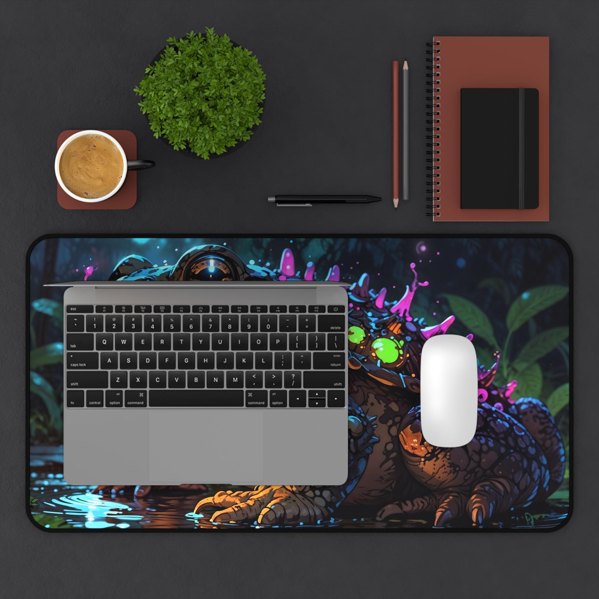 Tapete de mesa fofo de sapo ce - Desk Setup Workspace avaliação e preço