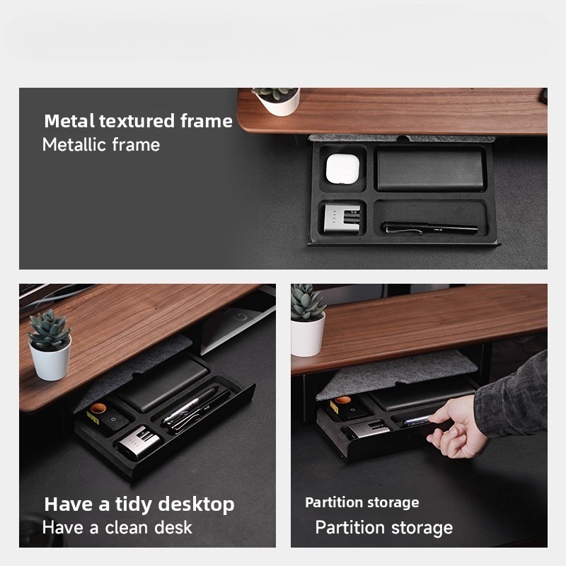 Suporte para monitor, gavetas  - Desk Setup For Office avaliação e preço
