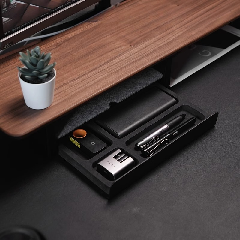 Suporte para monitor, gavetas  - Desk Setup For Office avaliação e preço