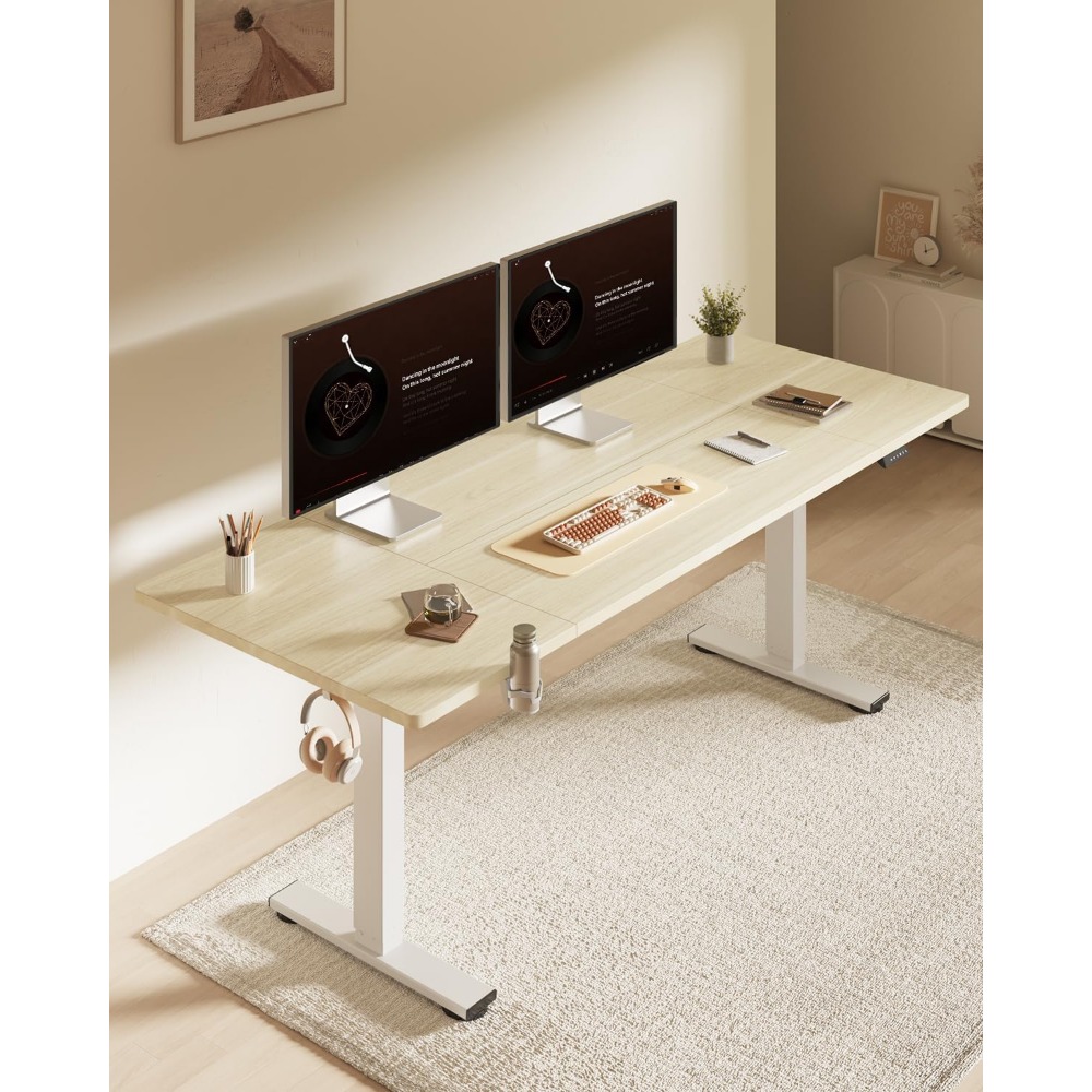 Mesa Elétrica Ajustável FLEXIS - Desk Setup For Office avaliação e preço