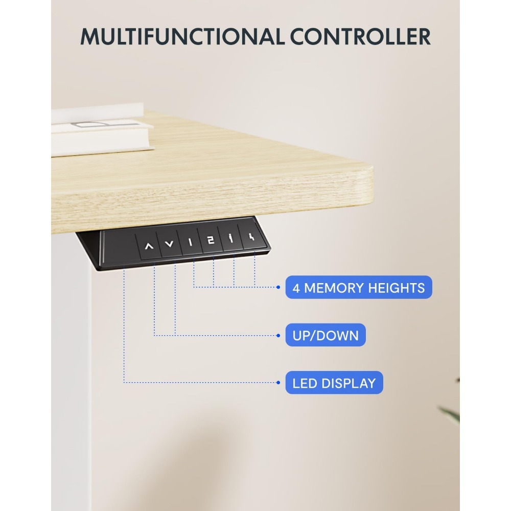 Mesa Elétrica Ajustável FLEXIS - Desk Setup For Office avaliação e preço