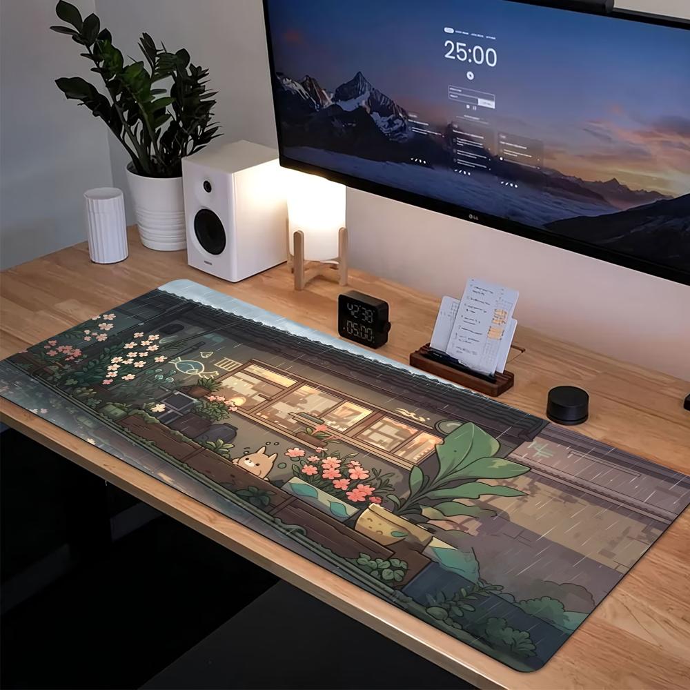 Mouse Pad Gamer Estendido Cozy - Desk Setup Gaming Pc avaliação e preço