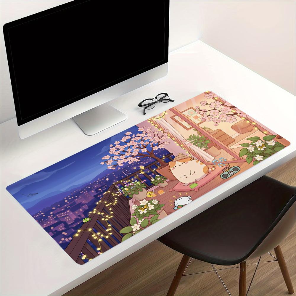 Mouse Pad Gamer Estendido Cozy - Desk Setup Gaming Pc avaliação e preço