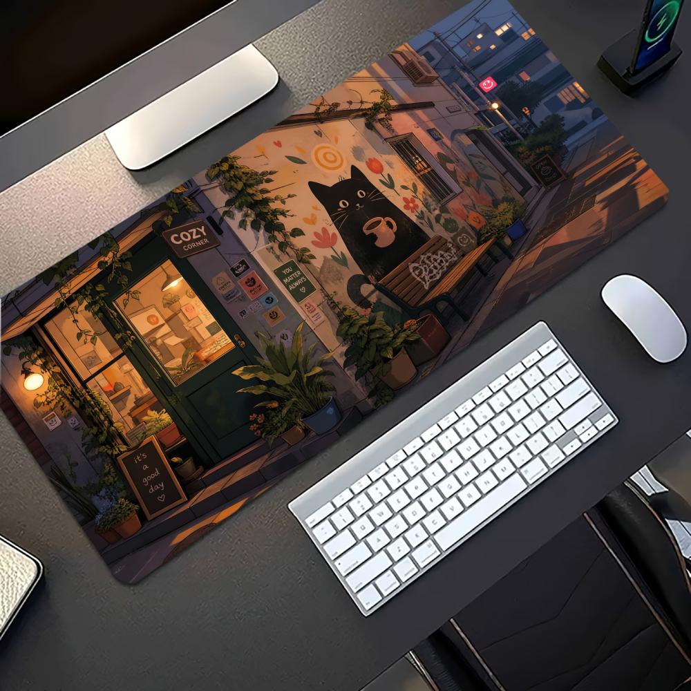 Mouse Pad Gamer Estendido Cozy - Desk Setup Gaming Pc avaliação e preço
