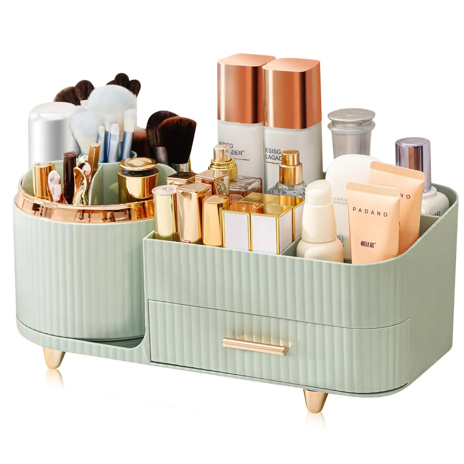 Suporte de pincel de maquiagem - Desk Drawer Unit avaliação e preço