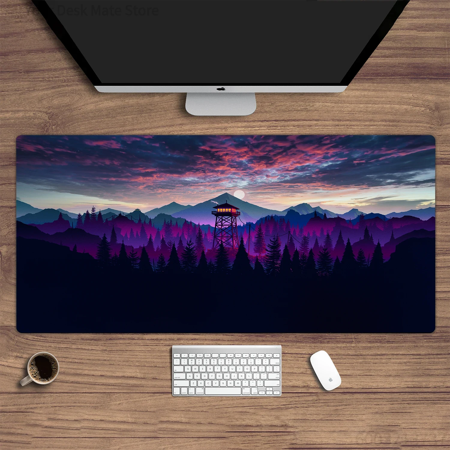Novidades: Aurora Azul Noturna - Desk Setup Blue avaliação e preço
