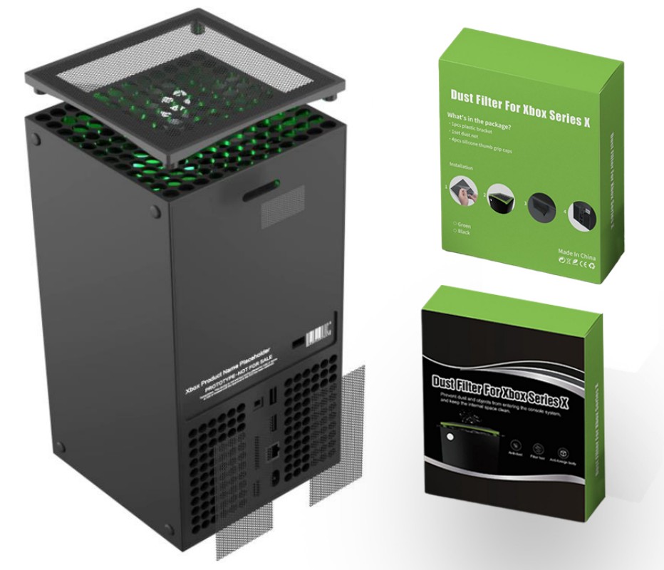 Filtro de poeira para console  - Desk Setup Xbox avaliação e preço