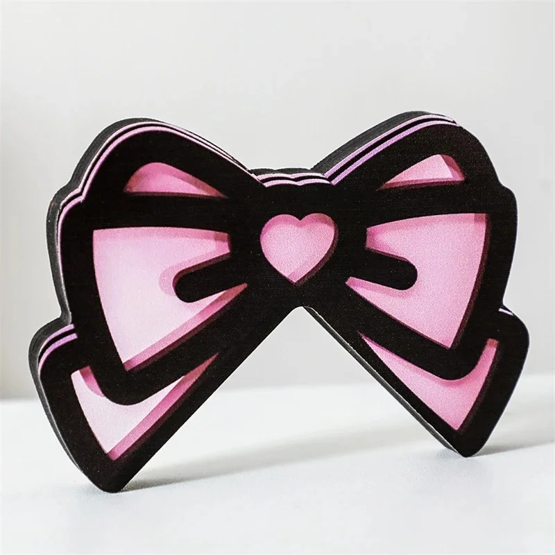 Kawaii rosa acrílico arco moni - Desk Setup Gaming Pc avaliação e preço