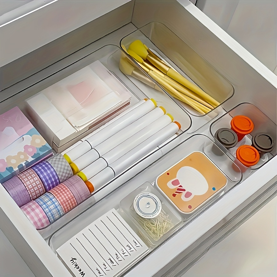 Caixa de armazenamento de cosm - Desk Drawer Unit avaliação e preço