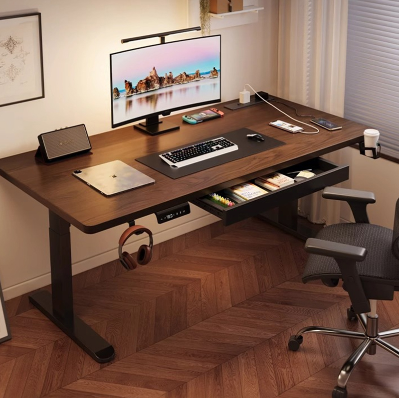 Mesa Elétrica Moderna com Dois - Desk Setup For Office avaliação e preço