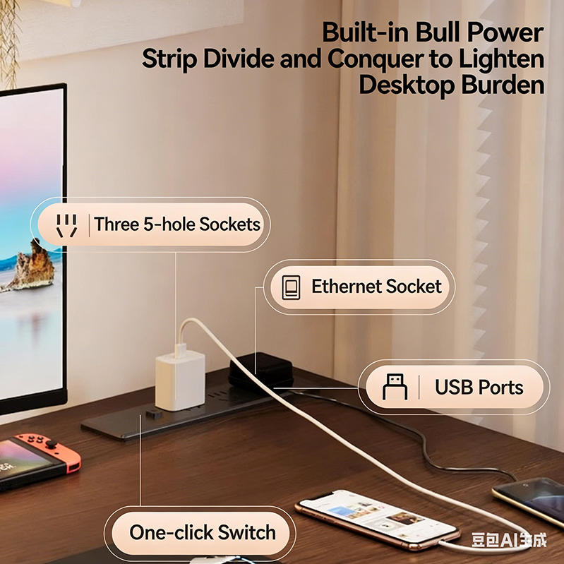 Mesa Elétrica Moderna com Dois - Desk Setup For Office avaliação e preço