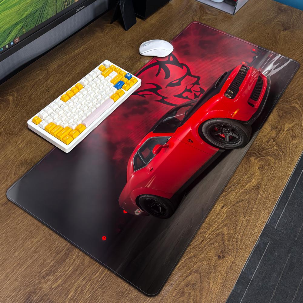 D-dodges carro legal mouse pad - Desk Setup Ideas avaliação e preço