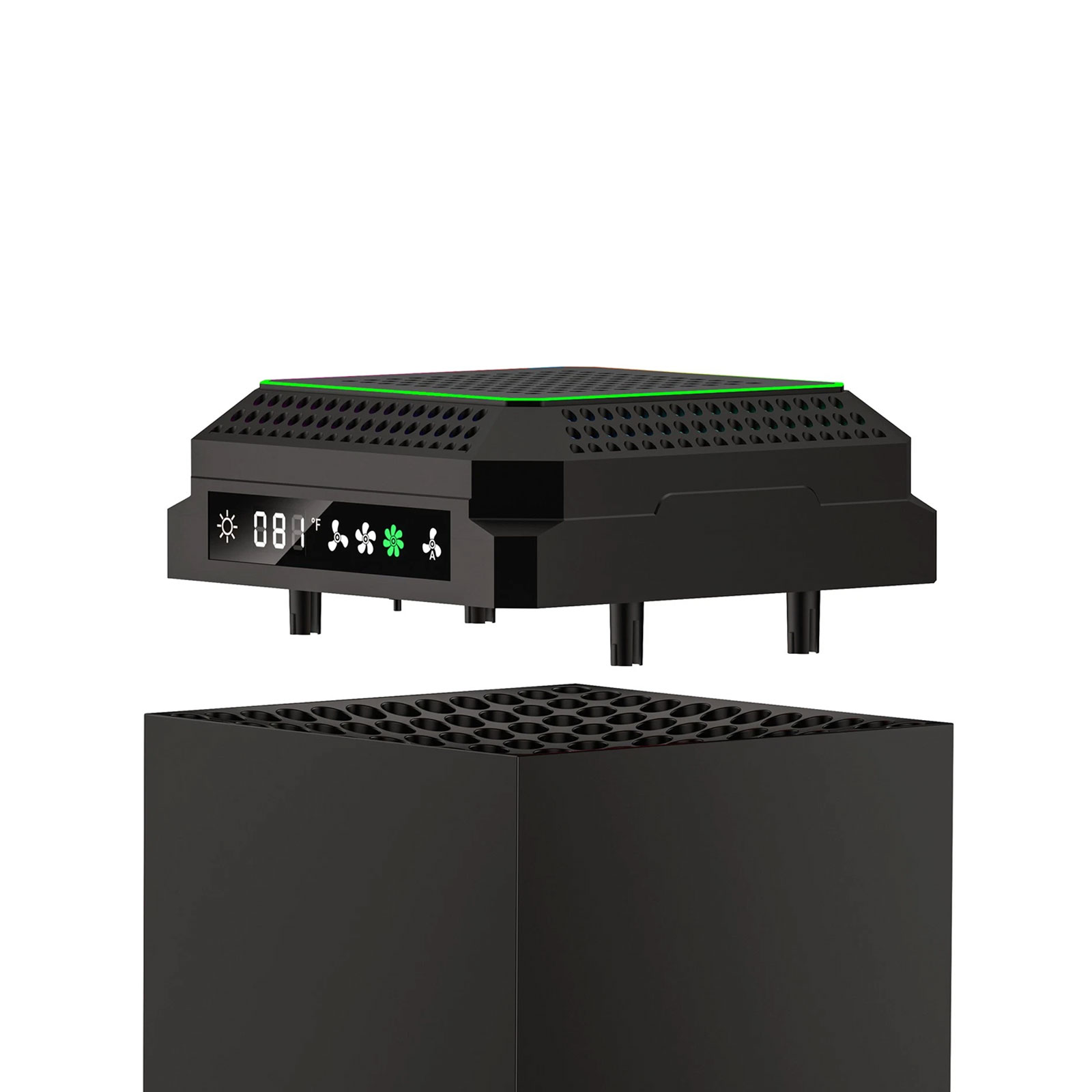 Ventilador de Resfriamento RGB - Desk Setup Xbox avaliação e preço
