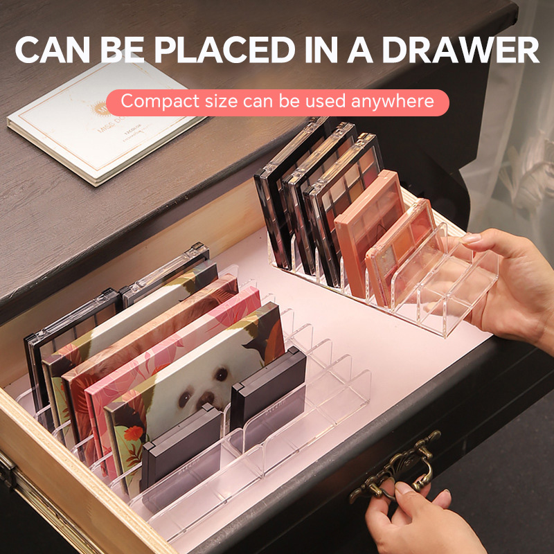 7 grades de acrílico mesa prat - Desk Drawer Unit avaliação e preço