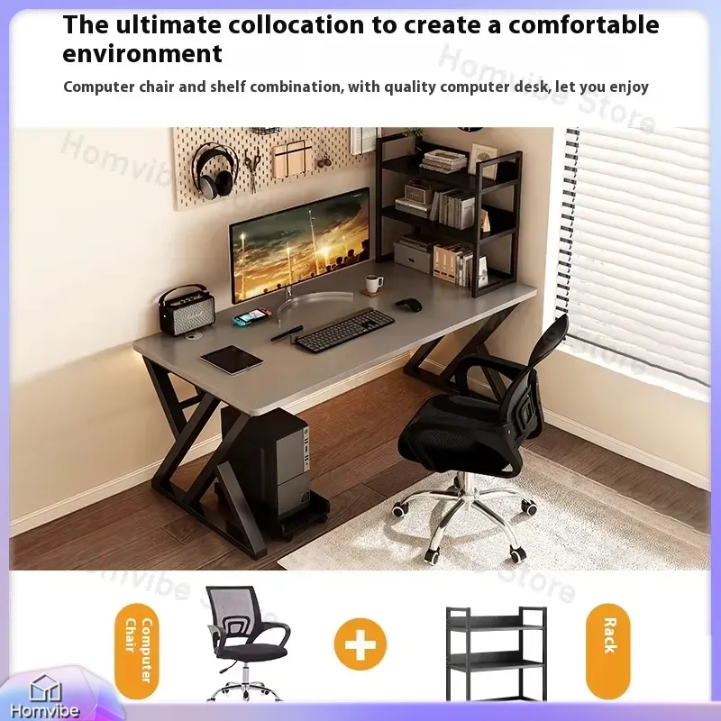 Mesa de Computador Moderna de  - Desk Setup For Studying avaliação e preço