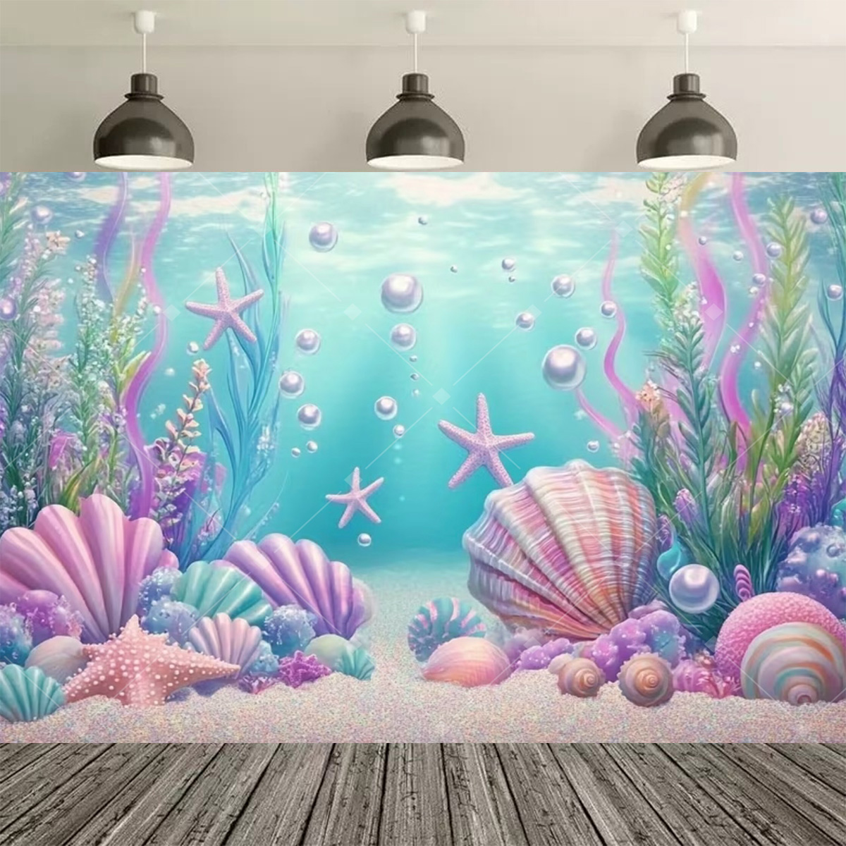 Decoração de Festa de Aniversá - Desk Setup Background avaliação e preço