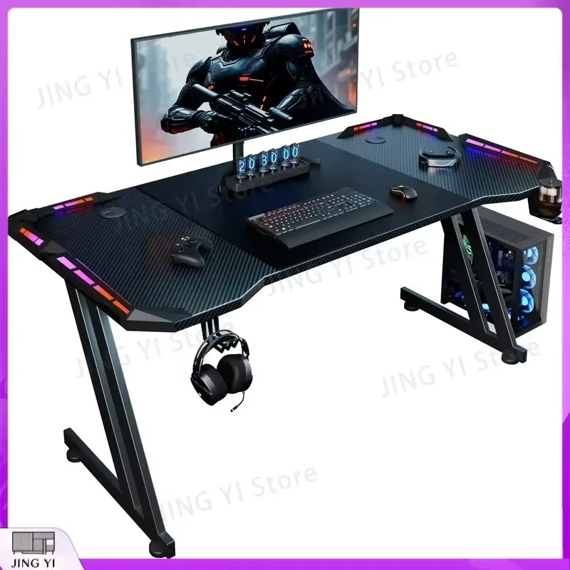 Mesa de Jogos com Luzes LED Su - Desk Setup Headphones avaliação e preço